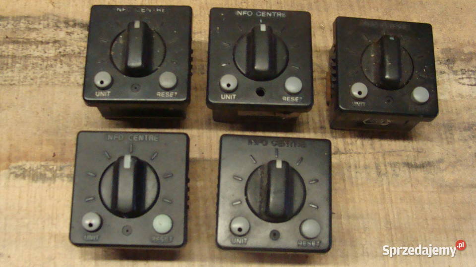 Volvo 480 przełącznik infocenter panele sterowania, przełączniki