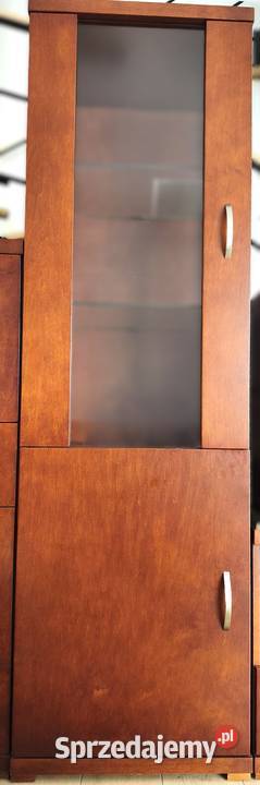 PIĘKNY ZESTAW DREWNIANYCH MEBLI SALONOWYCH Nadolice Małe sprzedam