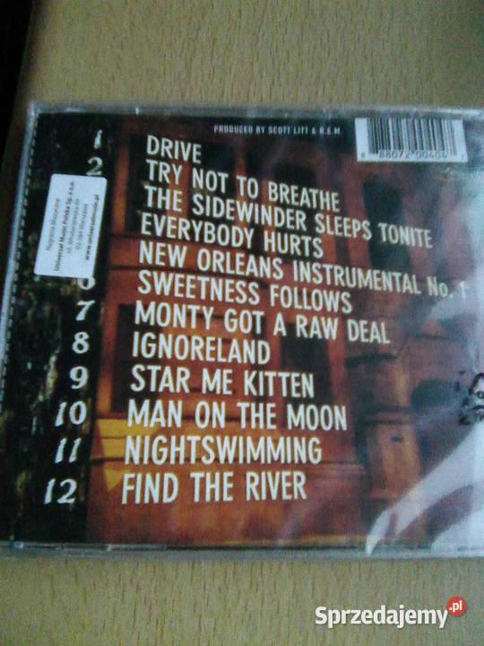 REM Automatic For The People CD Warszawa