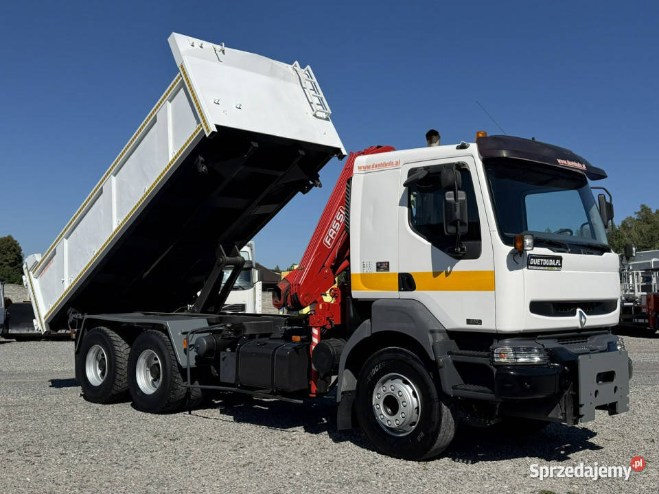 Renault Kerax 26370 6x4 Mocny HDS FASSI F110 Bez