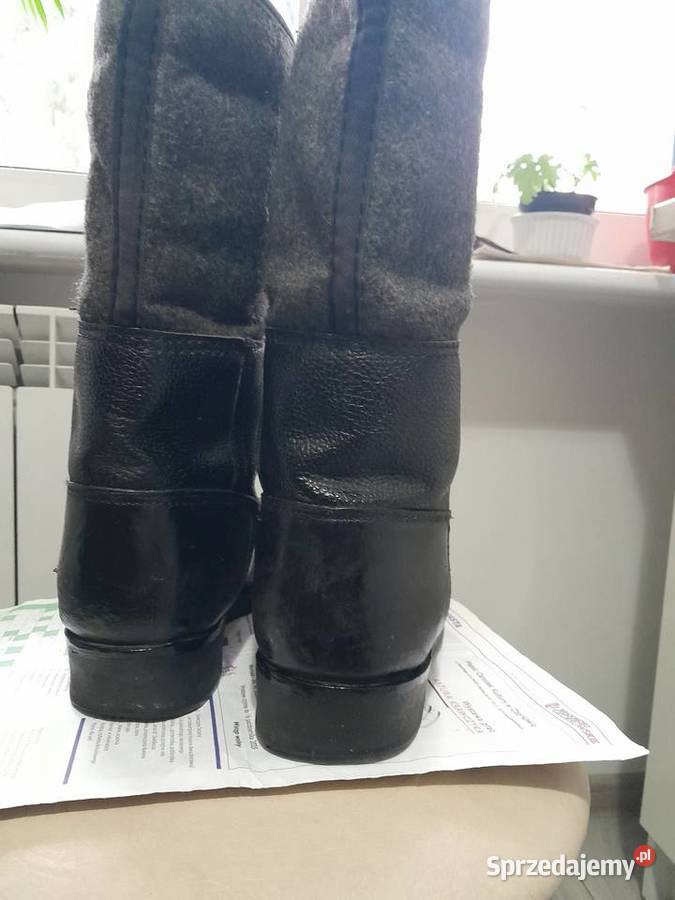 Buty filcowe wartownicze skoro filce łódzkie sprzedam