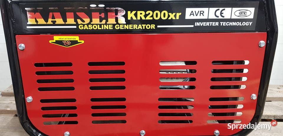 Agregat prądotwórczy gasoline KAISER KR200xr lubuskie Gubin sprzedam