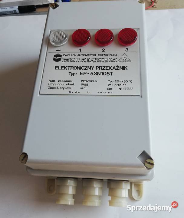 ep53n105t elektroniczny przekaźnik METALCHEM Elektryka i akcesoria Dąbrowa Górnicza