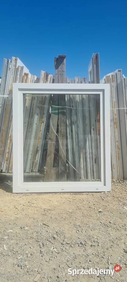 OKNA KacprzaK OKNO PCV 124x138 Używane Okna ścienne Siedlce