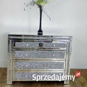 Lustrzana komoda z kryształkami Milion Diamonds Golkowice sprzedam