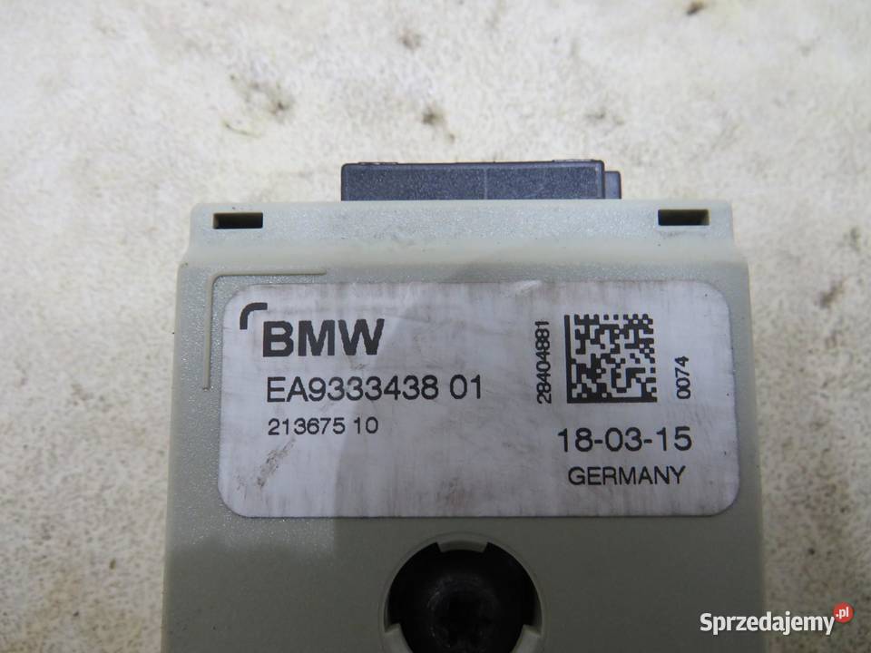 WZMACNIACZ ANTENA FILTR BMW I3 REX 9333438