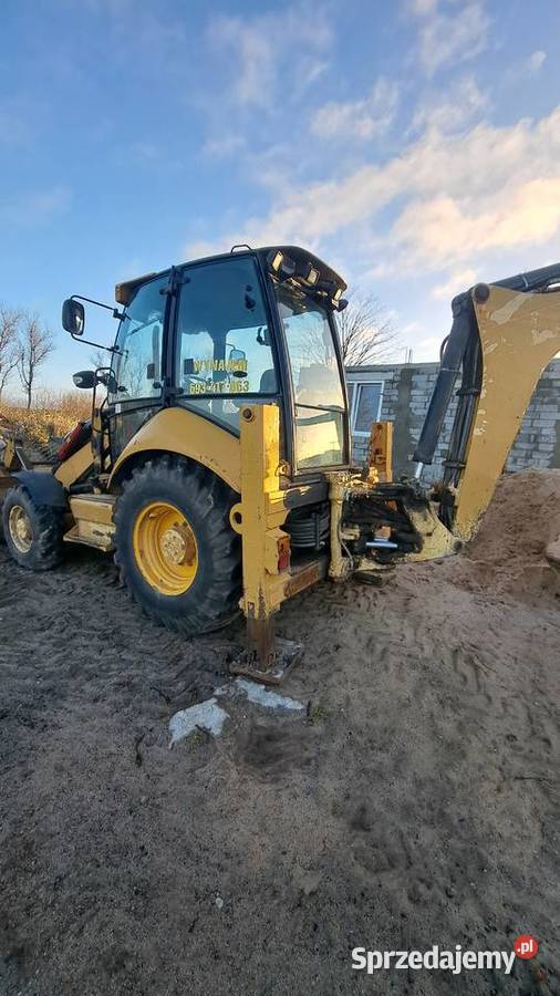 koparko ładowarka cat 432e nie
