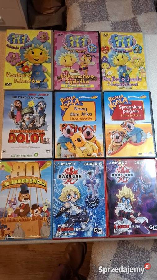 Bajki dzieci na DVD Wadowice