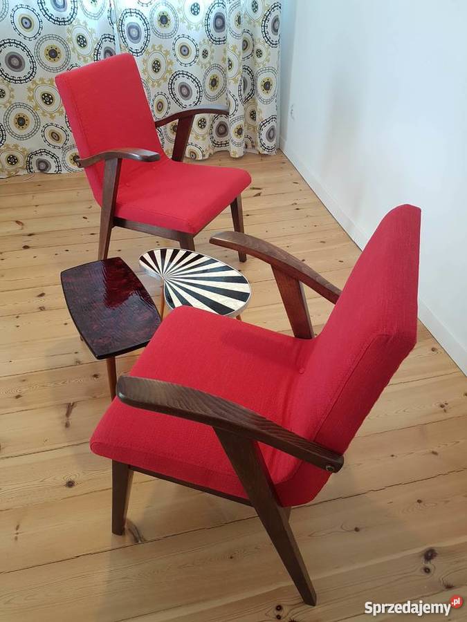 Fotel PRL Puchała typ 300123 proj M Puchała lata Szczecin sprzedam