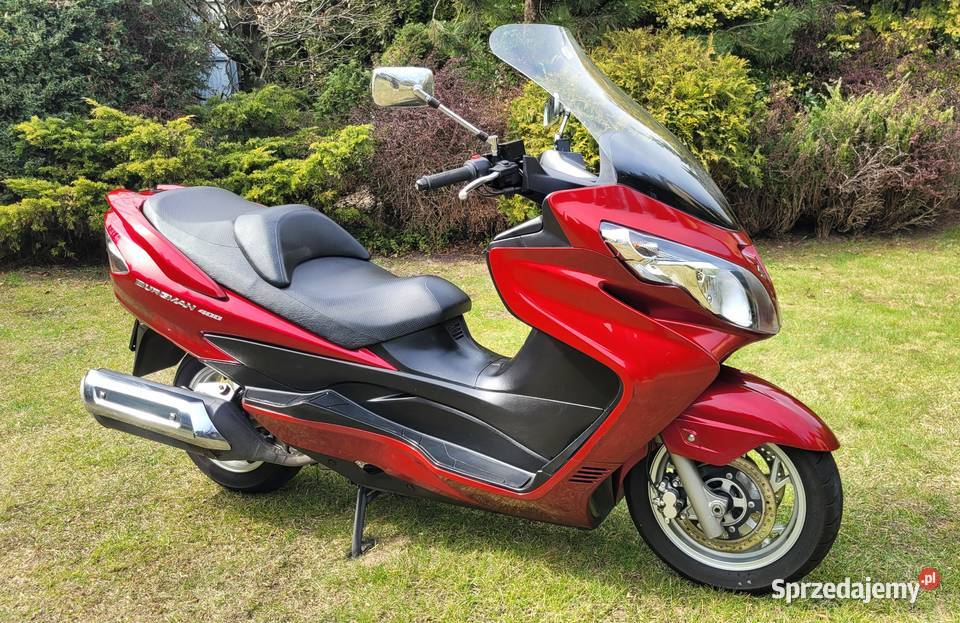 SUZUKI BURGMAN 400i K9 09r italmotopila Piła sprzedam
