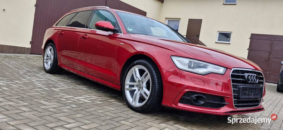 Audi A6 C7 20 ULTRA S tronic S line Radaty itd elektrochrom. lusterko wst. Nowa Wieś