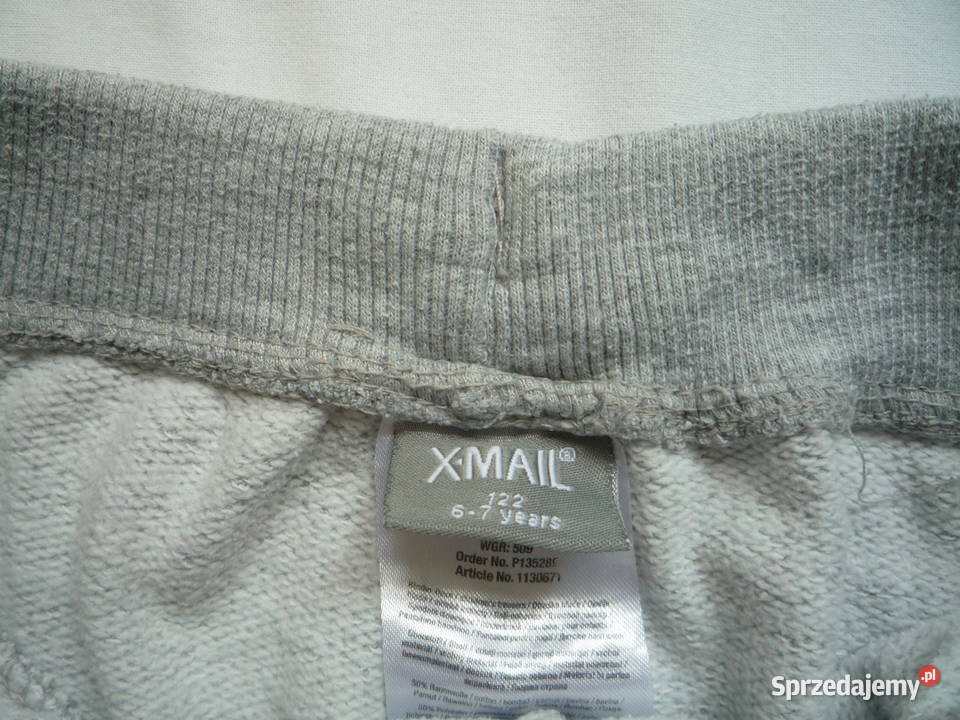 XMail 122 Spodnie dresowe jasno szare Szczecin sprzedam