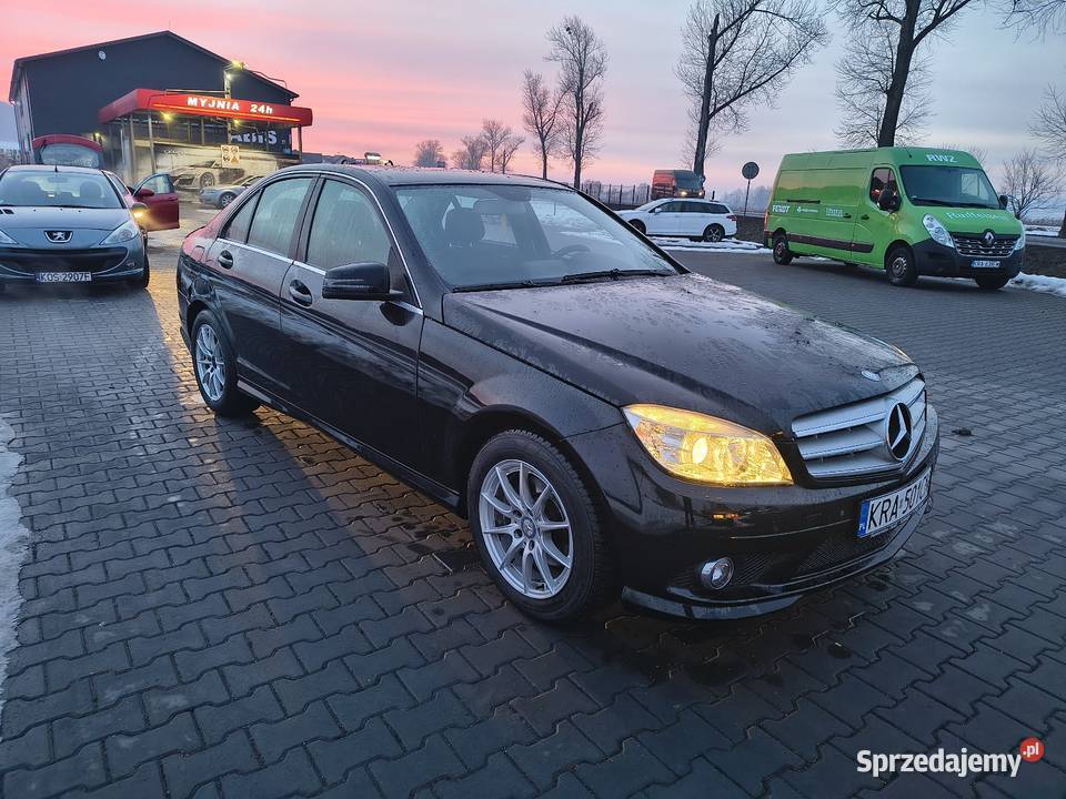 Mercedes c200 18 kompresor 184 2009r Automat małopolskie