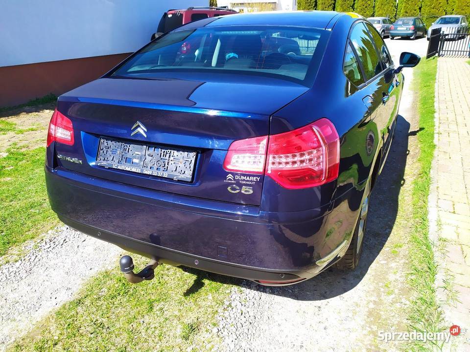 Citroen C5 sedan 2009 16 HDI niski przebieg Tarnogród