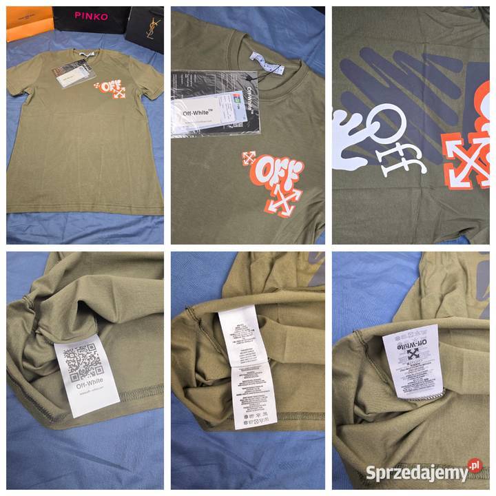 Koszulka męska lv th Off White tshirt kolory