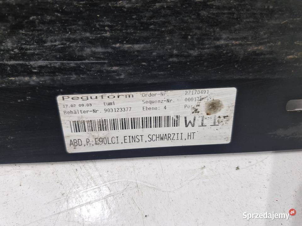 BMW E90 E91 LCI NAKŁADKA LISTWA PROGOWA PRAWA Progi sprzedam