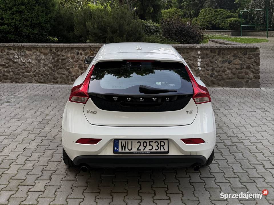 Volvo V40 T3 152 Automat 88k LED serwisowany w ASO Warszawa