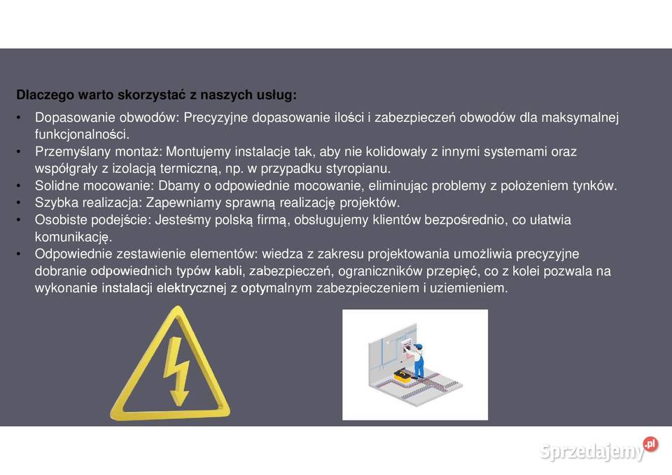 Wykonywanie instalacji elektrycznej Instalacje elektryczne łódzkie Rawa Mazowiecka