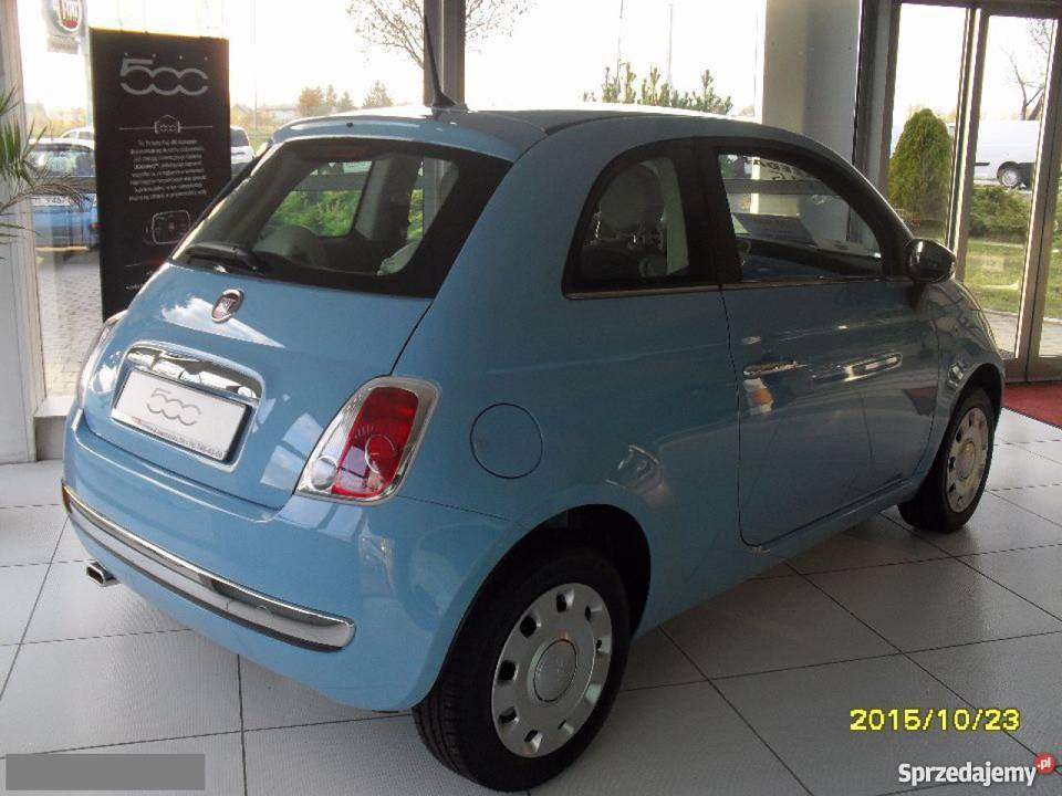 Do sprzedania Fiat 500 niebieski dolnośląskie