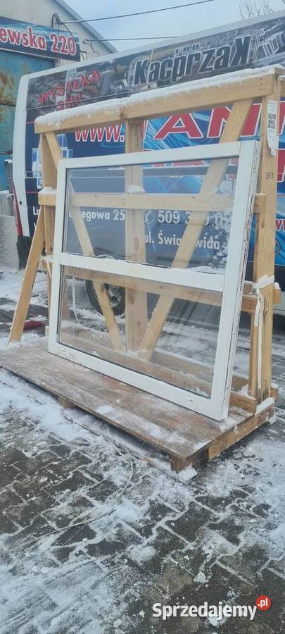 OKNO KacprzaK 160x138 FIX OKNA Używane Witryna lubelskie Lublin sprzedam
