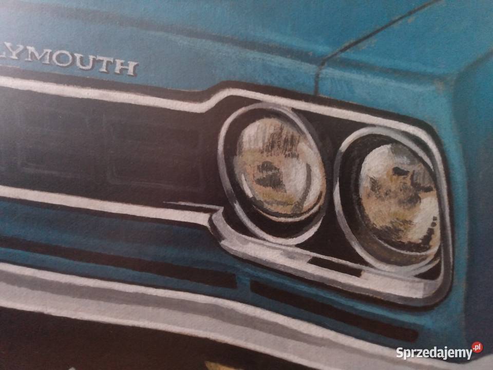 Obraz plymouth roadrunner Sędziszów Małopolski