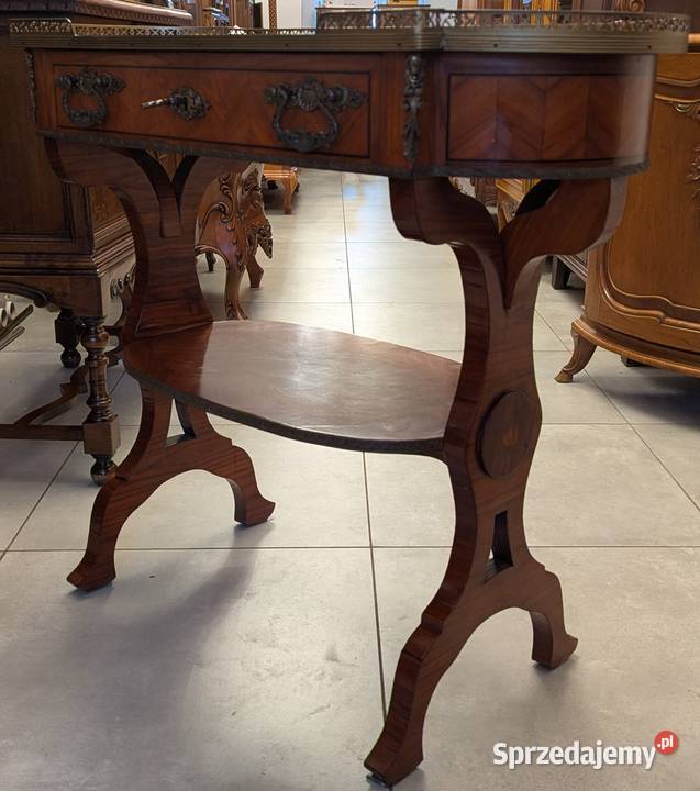 piękna włoska konsola intarsjesklep Dąbrowa Dąbrowa Górnicza