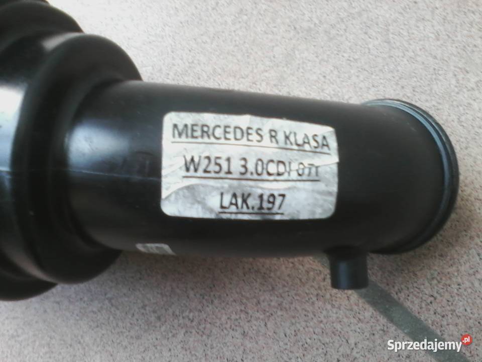 TŁUMIK SZMERÓW POWIETRZA MERCEDES A 642 140 06 Warszawa