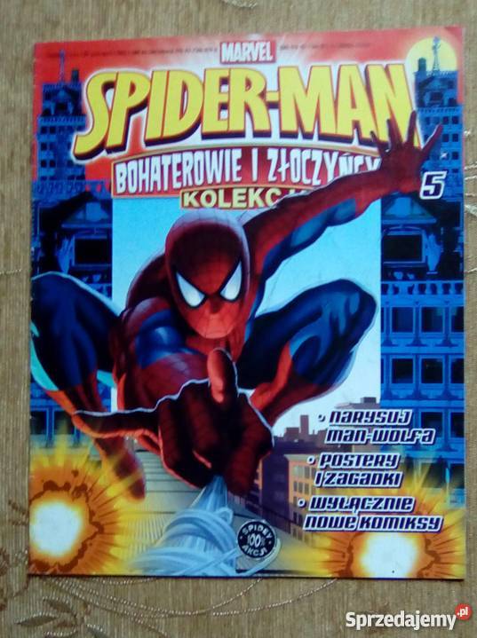 SPIDERMAN BOHATEROWIE I ZLOCZYŃCY 5 Superbohaterowie Piszczac