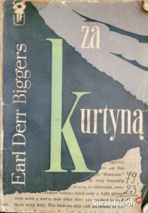 kurtyną Earl Derr Biggers Wrocław