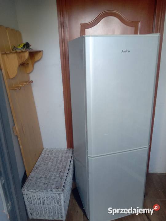 Lodówka z zamrazarką Amica INOX lubelskie Świdnik