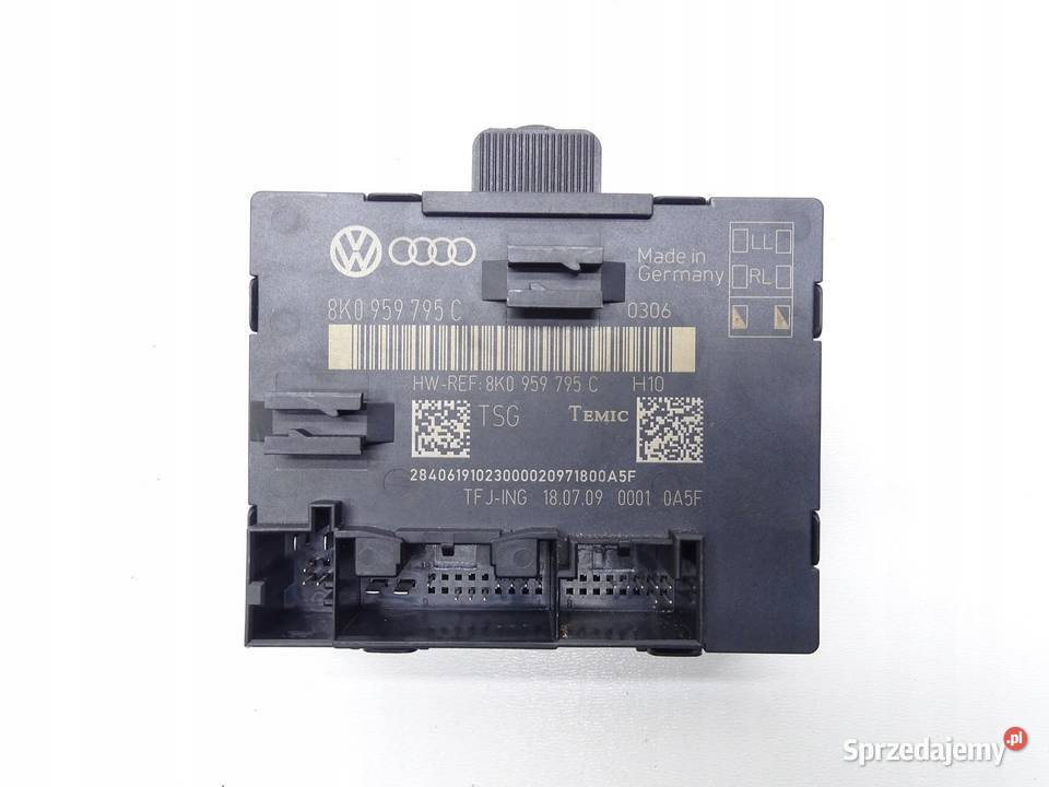 STEROWNIK MODUŁ DRZWI PRAWY TYŁ TYLNY AUDI A4 B8