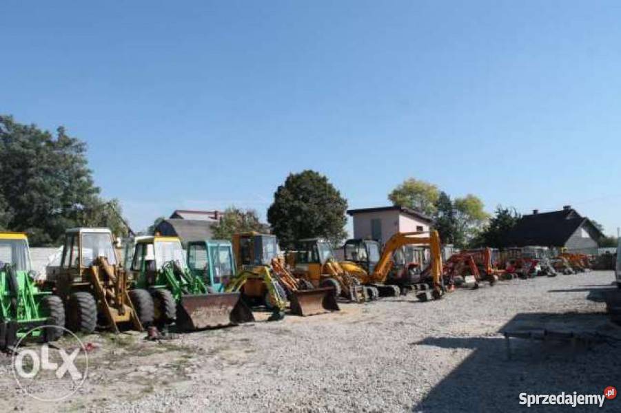 Minikoparka mini koparka RÓŻNE MARKI JCB adres Złoczew
