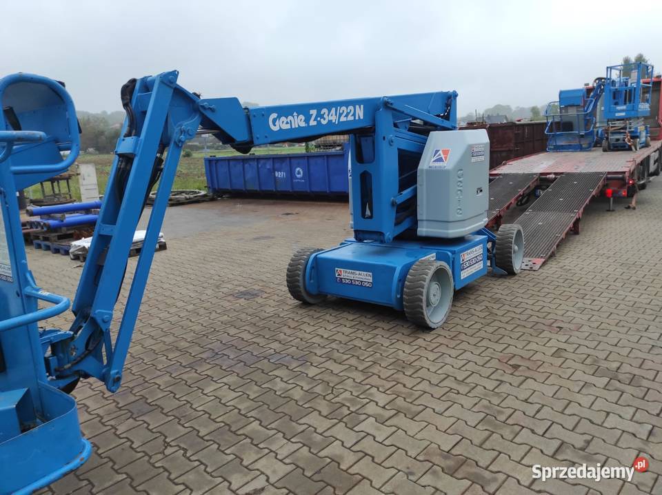 Podnośnik przegubowy GENIE Z3422 N 322 podest Jasło