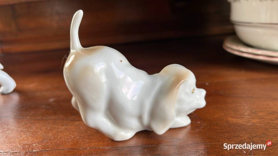 Figurka psa Szczeniaczka W czasie zabawy Bez pomorskie Gdańsk