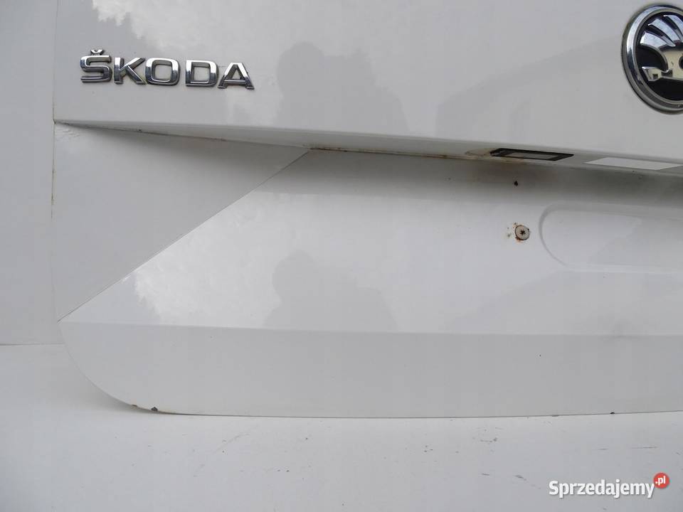 KLAPA TYŁ TYLNA BAGAŻNIKA Z SZYBĄ LF9E SKODA sprzedam