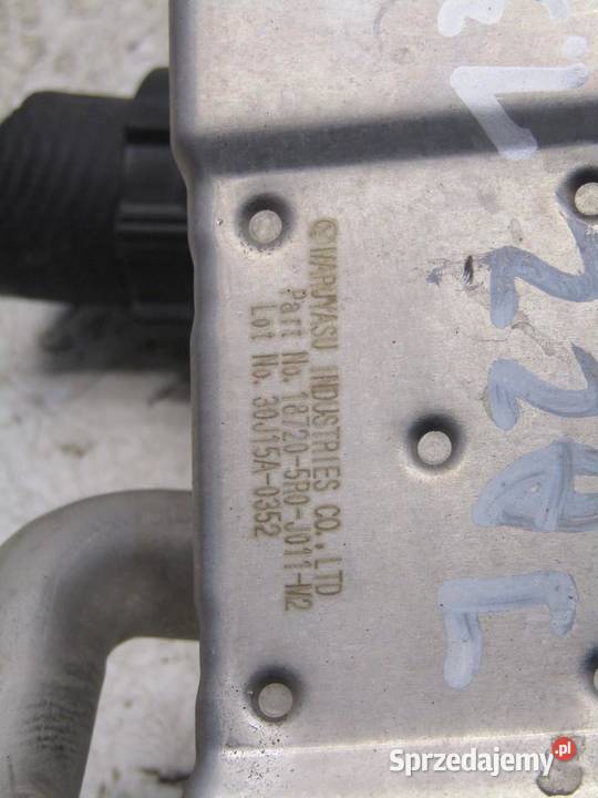 CHŁODNICZKA CHŁODNICA SPALIN EGR 13 IVTEC HONDA