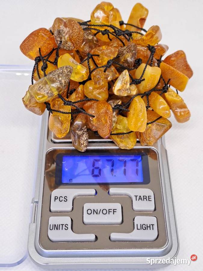 Korale z bursztynu bursztyn bałtycki kudłacz Korale mazowieckie