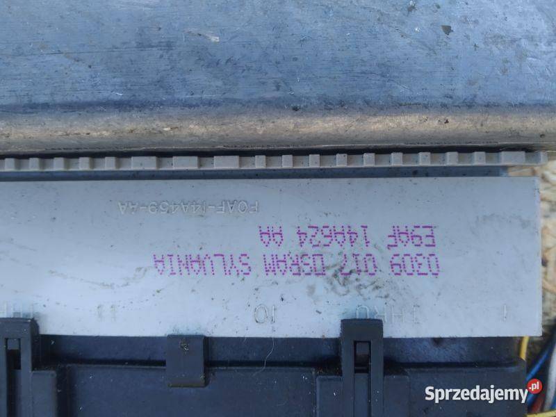 STEROWNIK SILNIKA KOMPUTER ECU FORD FOCUS MK1 Gliwice