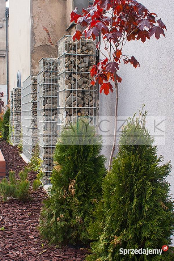 Słupek gabionowy wys 240m Gabion Gambion Gibon kujawsko-pomorskie Toruń