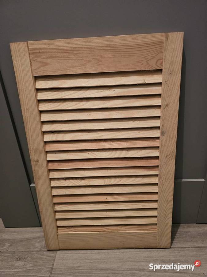Drzwiczki ażurowe fronty diagonale sosnowe Fronty meblowe pomorskie sprzedam