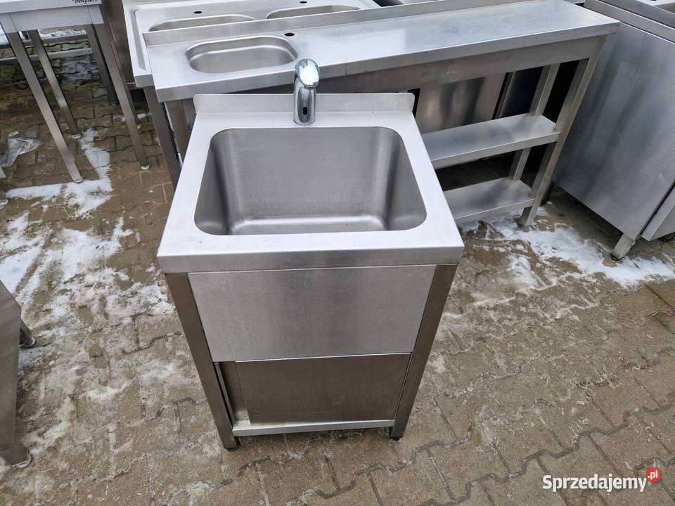 Zlew Gastronomiczny 1 Komorowy Z Drzwiami 555085 Ostrów Wielkopolski