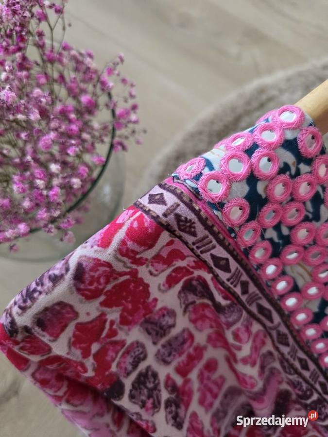 Sukienka maxi boho Rękaw nietoperz Rozmiar 38(M) Wodzisław Śląski