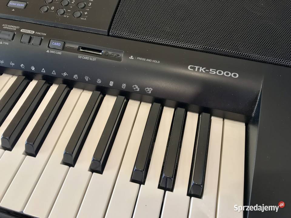 Casio CTK5000 keyboard 61 klawiszy dynamicznych Warszawa sprzedam