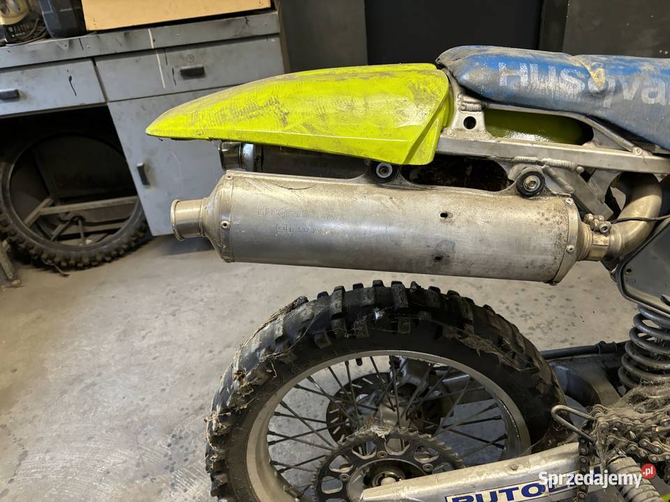 HUsqvarna 610 TE części tłumik wydech rura