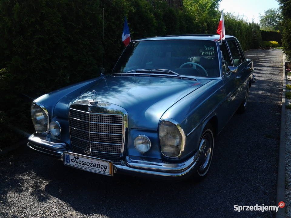Mercedes S klasa V8 70r auto do ślubu Starachowice obsługa imprez