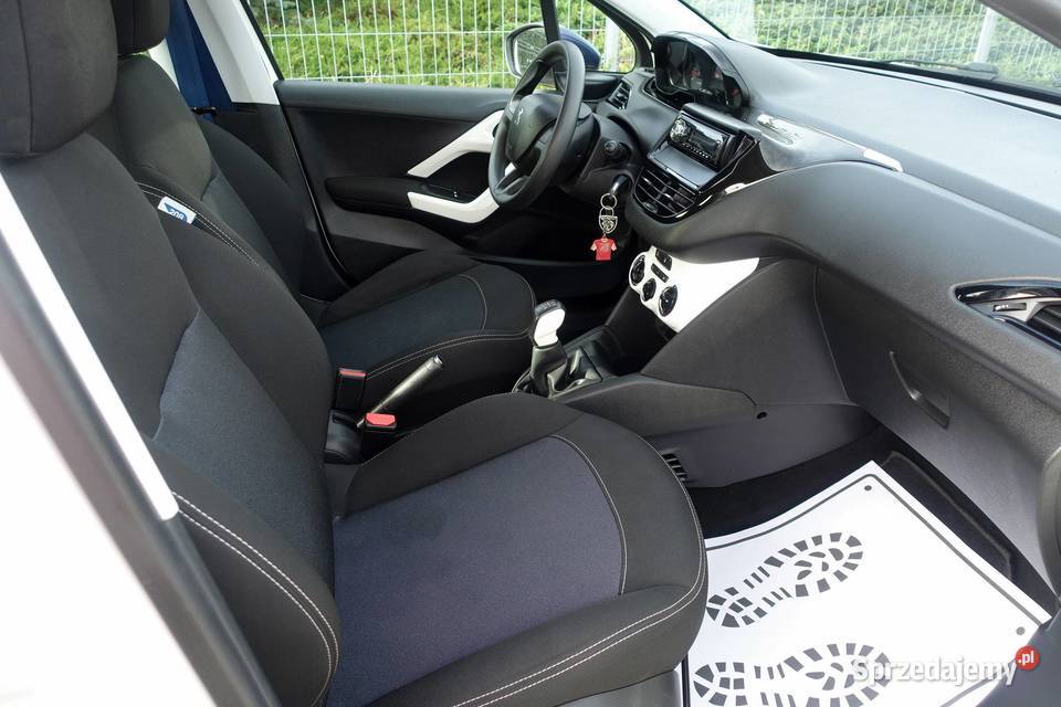 Peugeot 208 10VTi 68 Klima Niski przebieg Zero biały śląskie Buczkowice