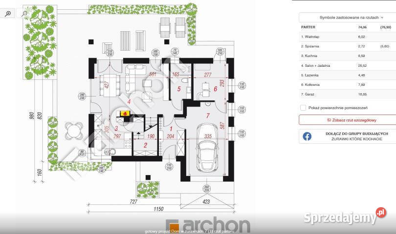 Do sprzedaży dom wolnostojący Krzeczów 13621m2