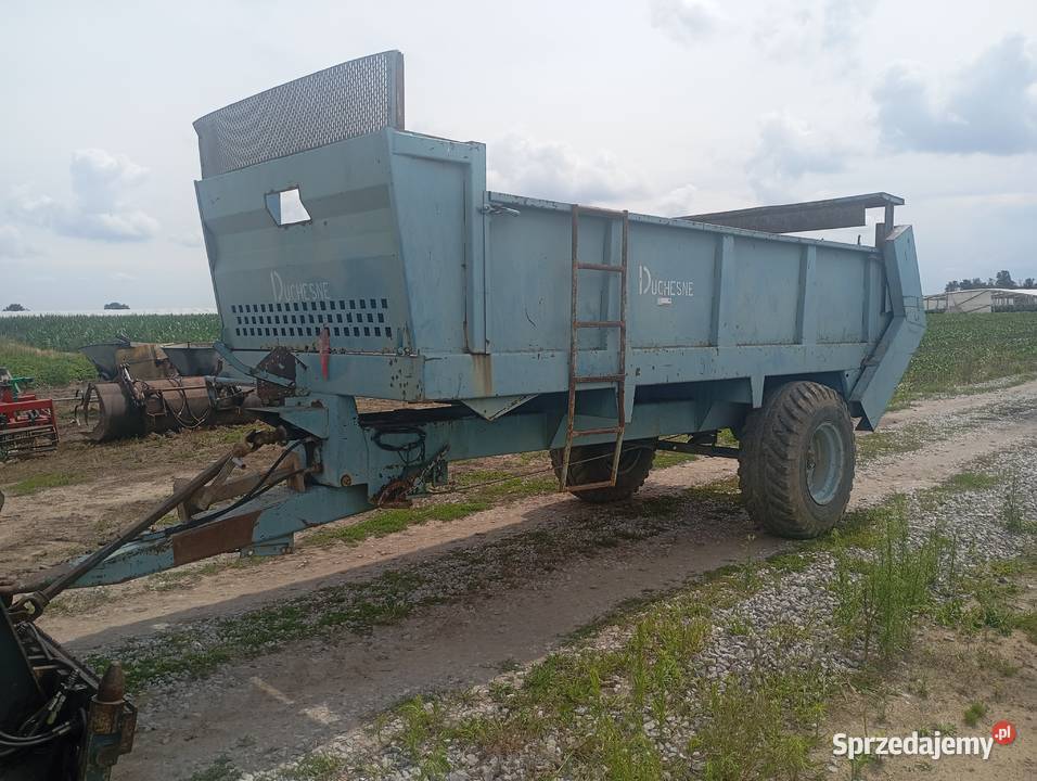 Rozrzutnik obornika Duchesne HC 8 ton Rolnictwo Radom