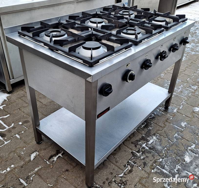 KUCHNIA GAZOWA 6 PALNIKOWA KROMET 36 KW M1287N Nowe Skalmierzyce