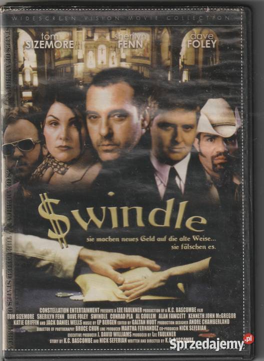 Swindle Tom Sizemore Dave Folye DVD mazowieckie Pruszków